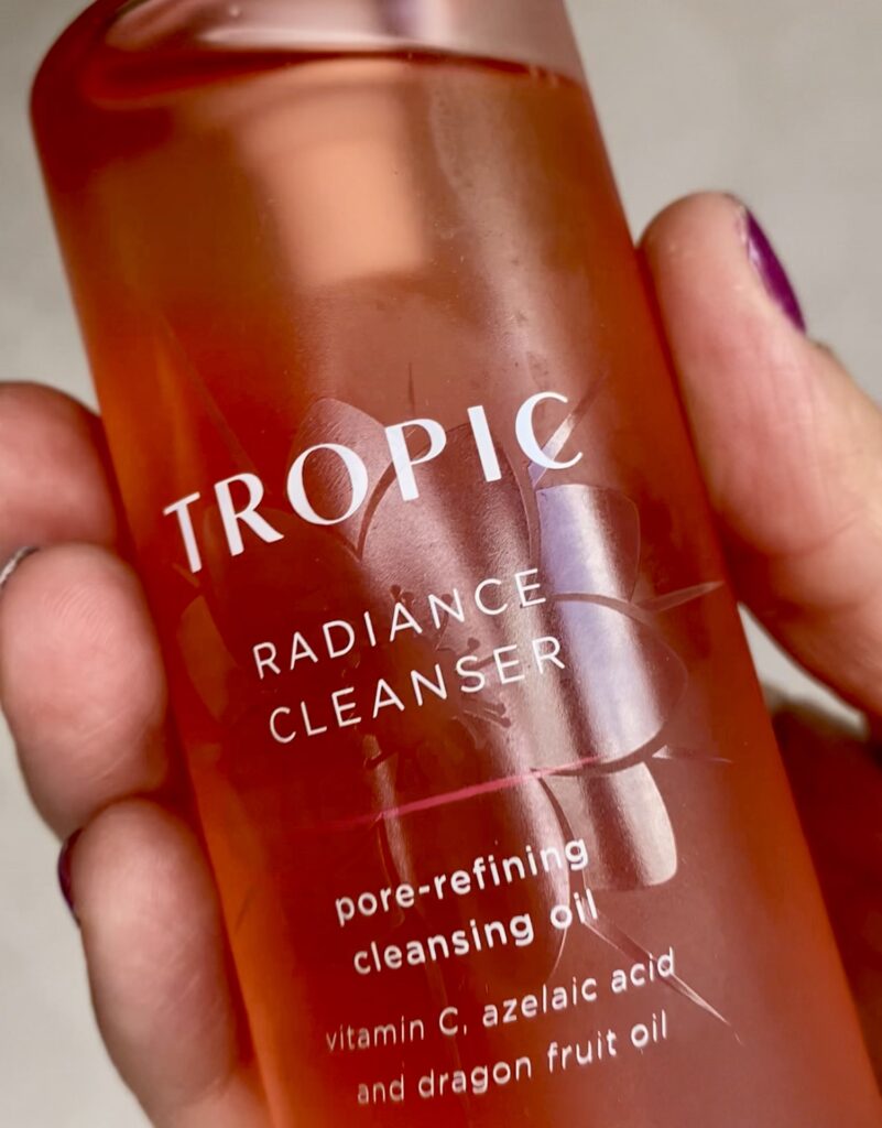 Tropic Skincare Radiance Cleanser bottle 