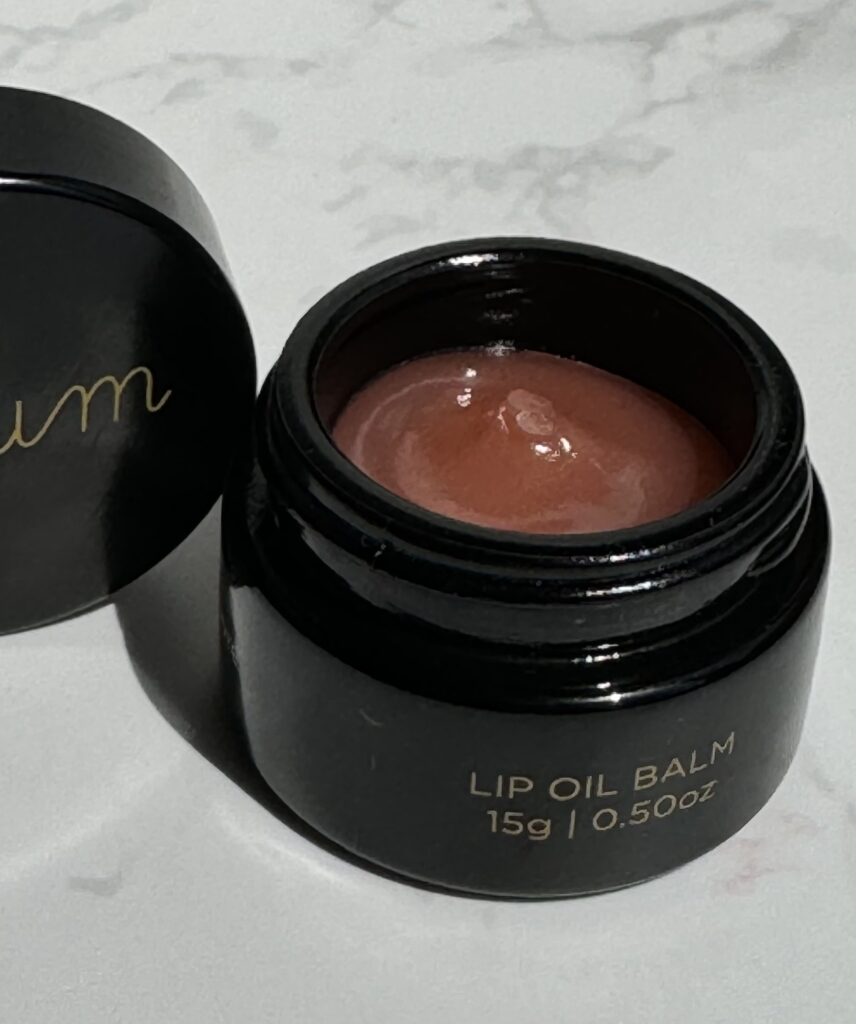 Texture of the Ipsum Lip Oil Balm