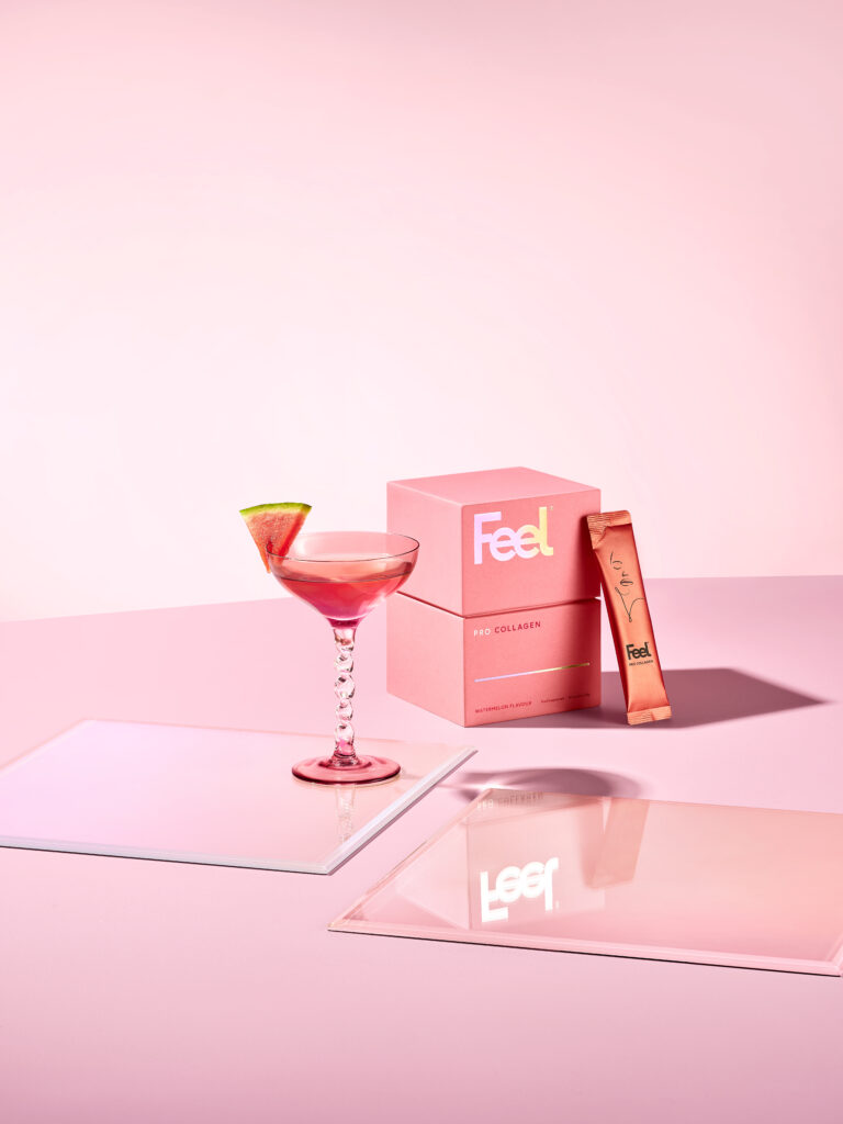 Feel Watermelon Pro Collagen Powder image of packaging
