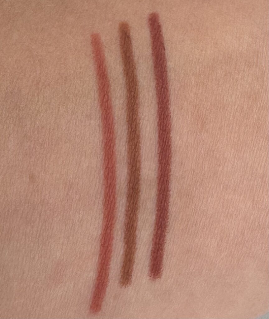 Swatches of Silk to Set Lip Pencils