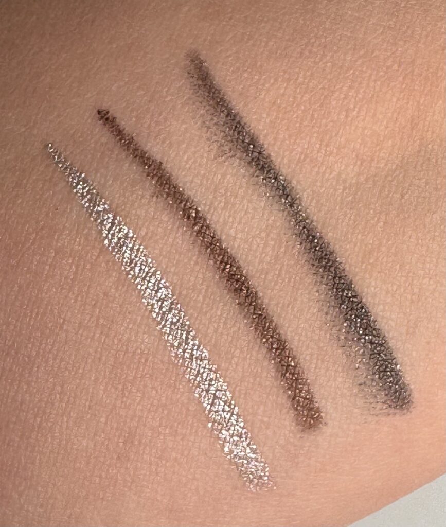 Swatches of Silver, Taupe and Granite