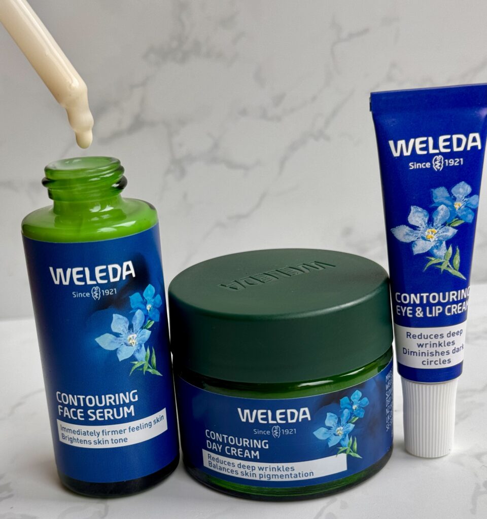 The Weleda Blue Gentian and Edelweiss skincare collection