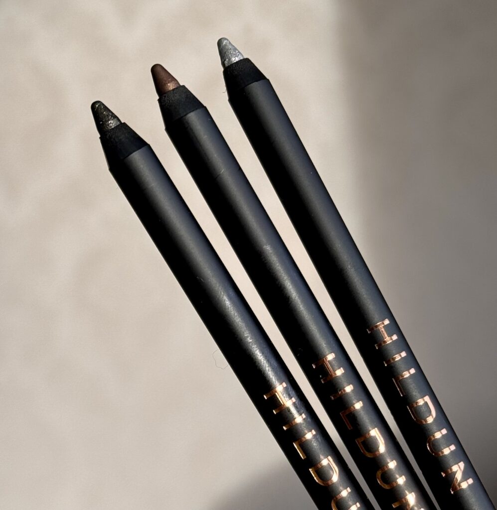 Immortal Metallic Eyeliners in Silver, Taupe and Granite