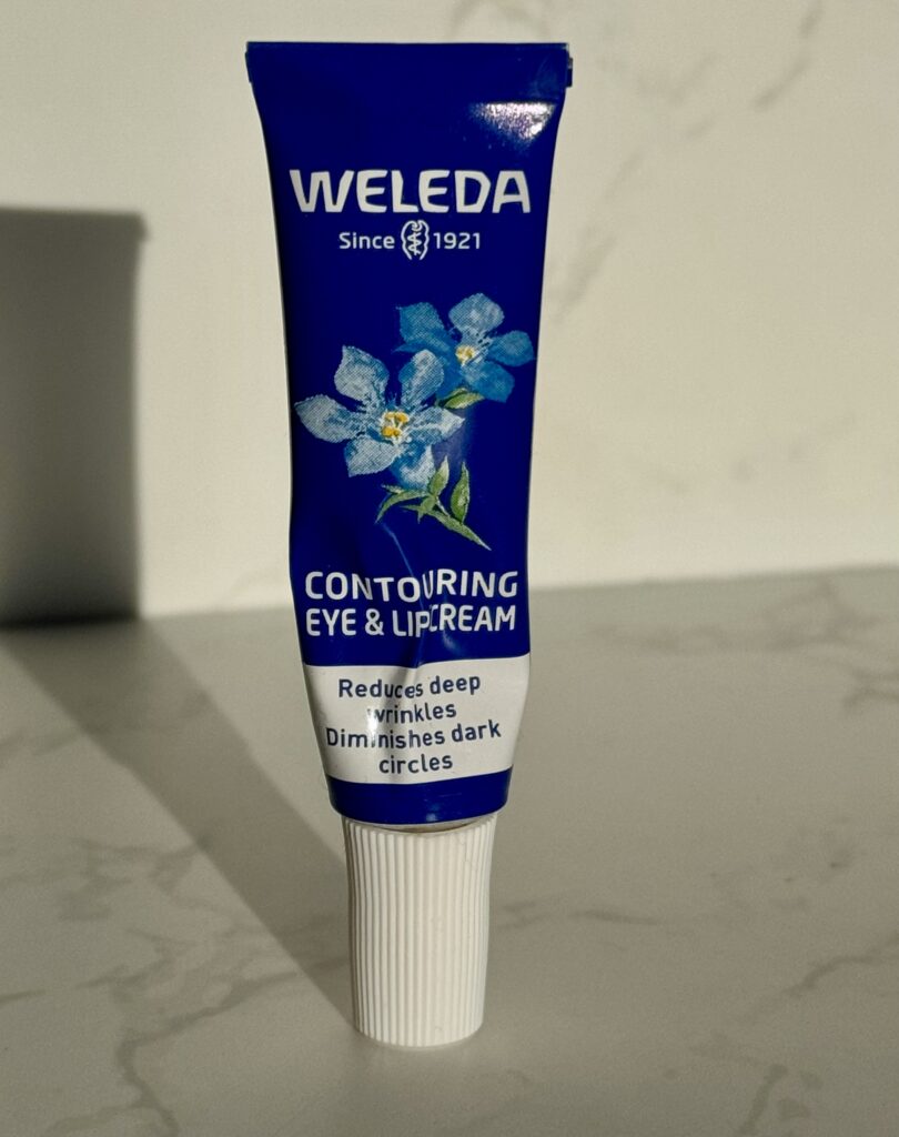 Weleda Blue Gentian and Edelweiss Contouring Eye and Lip Cream tube