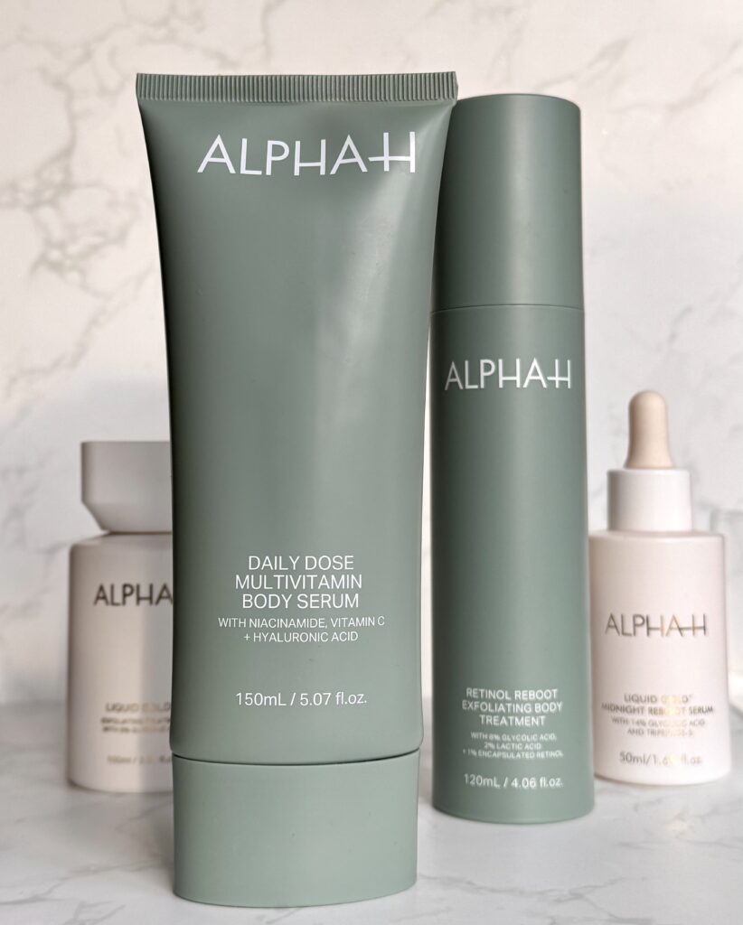 Alpha-H body care products