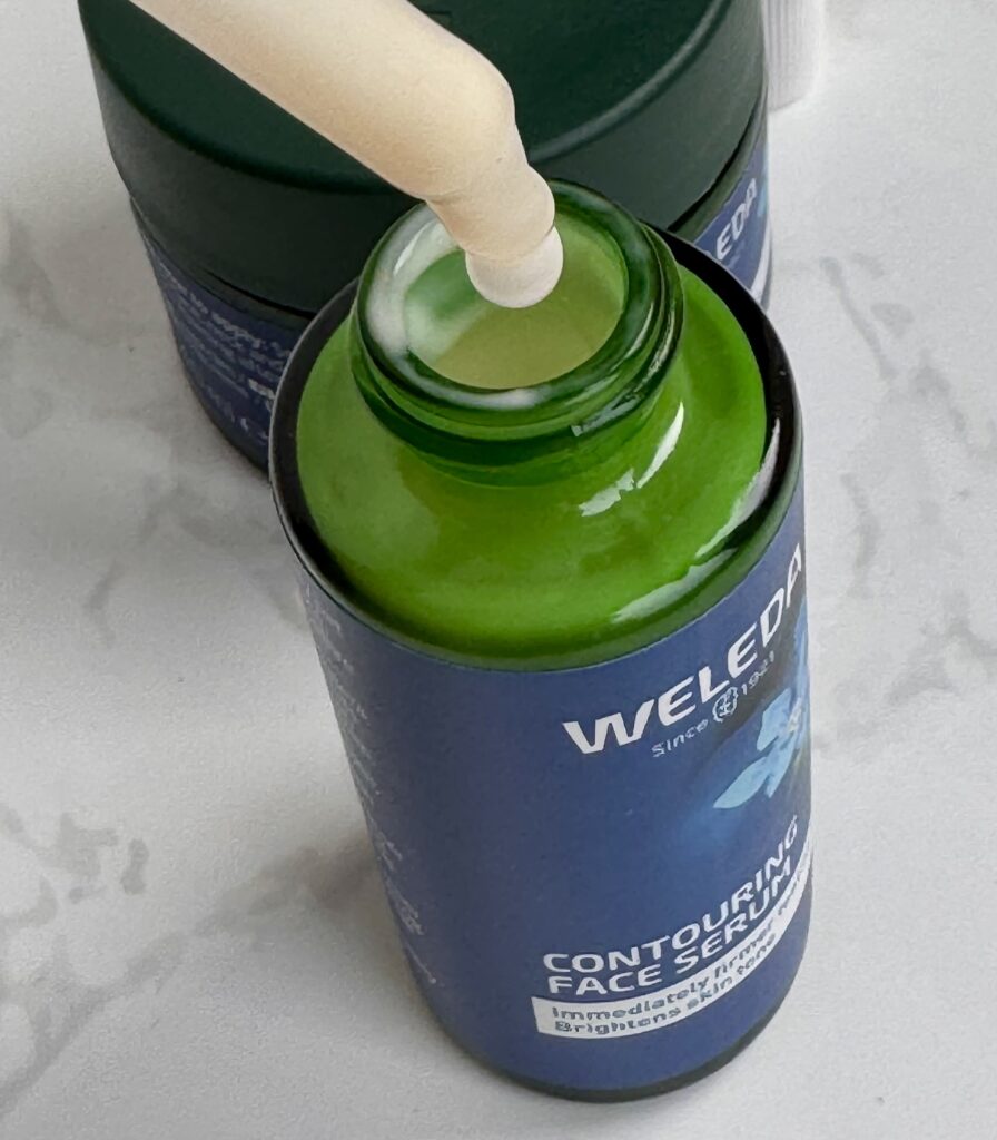 The Weleda Blue Gentian and Edelweiss Contouring Face Serum