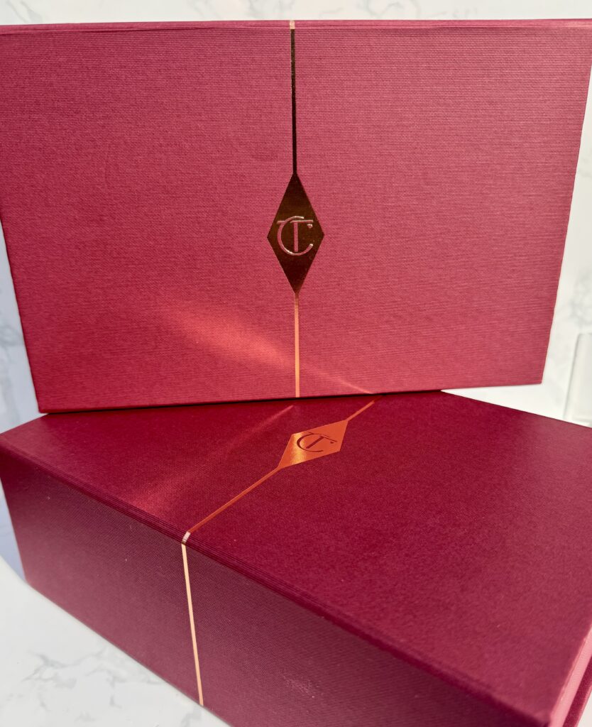 Charlotte Tilbury Mystery Boxes packaging