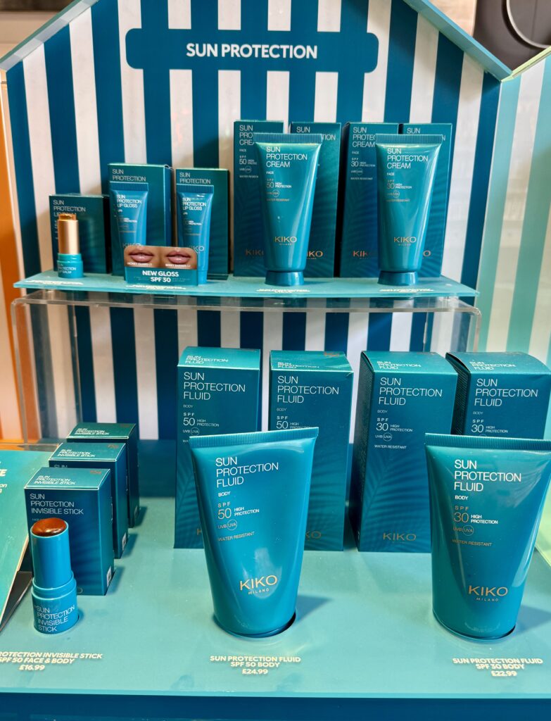 The Kiko Sun Protection collection