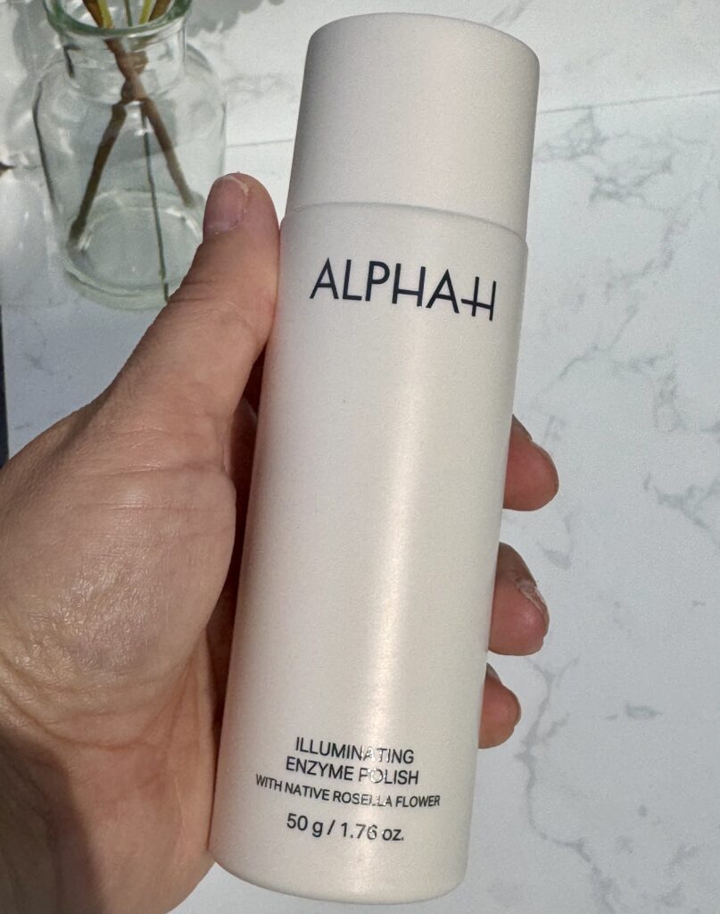 Holding the Alpha H Illuminating Enzyme Polish