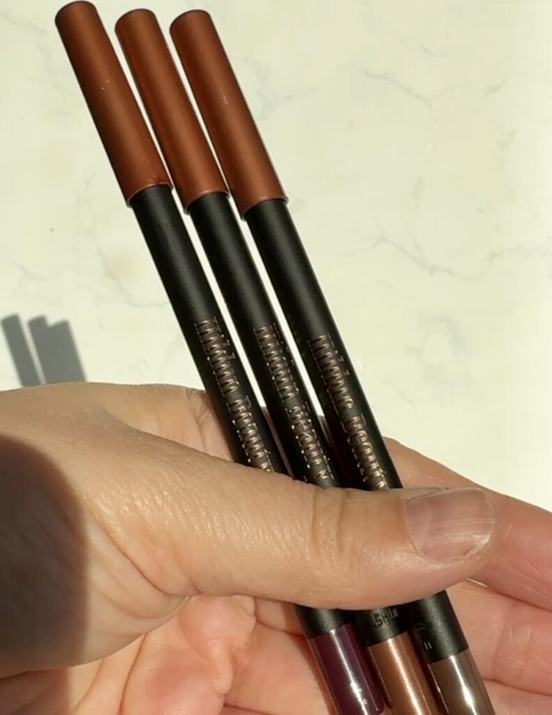 Hildun Beauty Kajal Trio held in hand